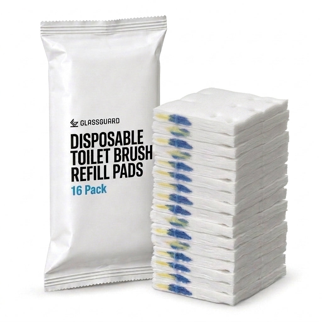 GLASSGUARD® Disposable Toilet Brush Refill Pads