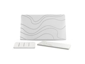 GLASSGUARD Quick Dry Bundle – An all-white, quick-drying set featuring a super absorbent Quick Dry Bath Mat (60 x 39 x 0.9 cm), a water-resistant Quick Dry Soap Mat, and a hygienic Quick Dry Toothbrush Mat to keep your bathroom dry, clean, and organised.