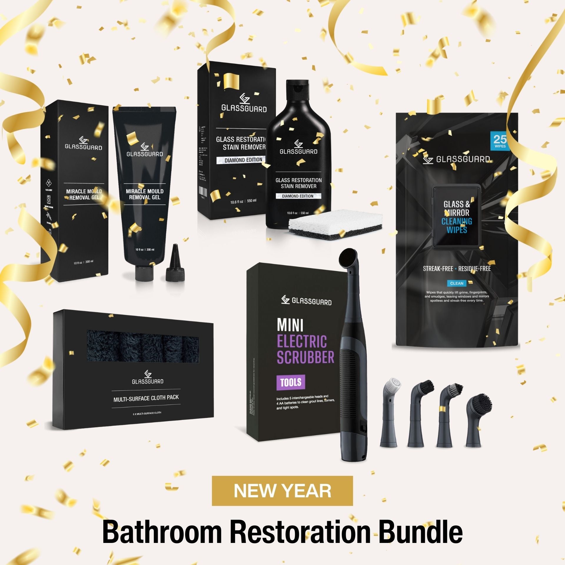 GLASSGUARD® New Year Bathroom Restoration Bundle