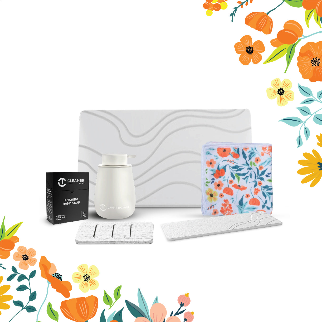 GLASSGUARD® Bathroom Makeover Summer Bloom Bundle