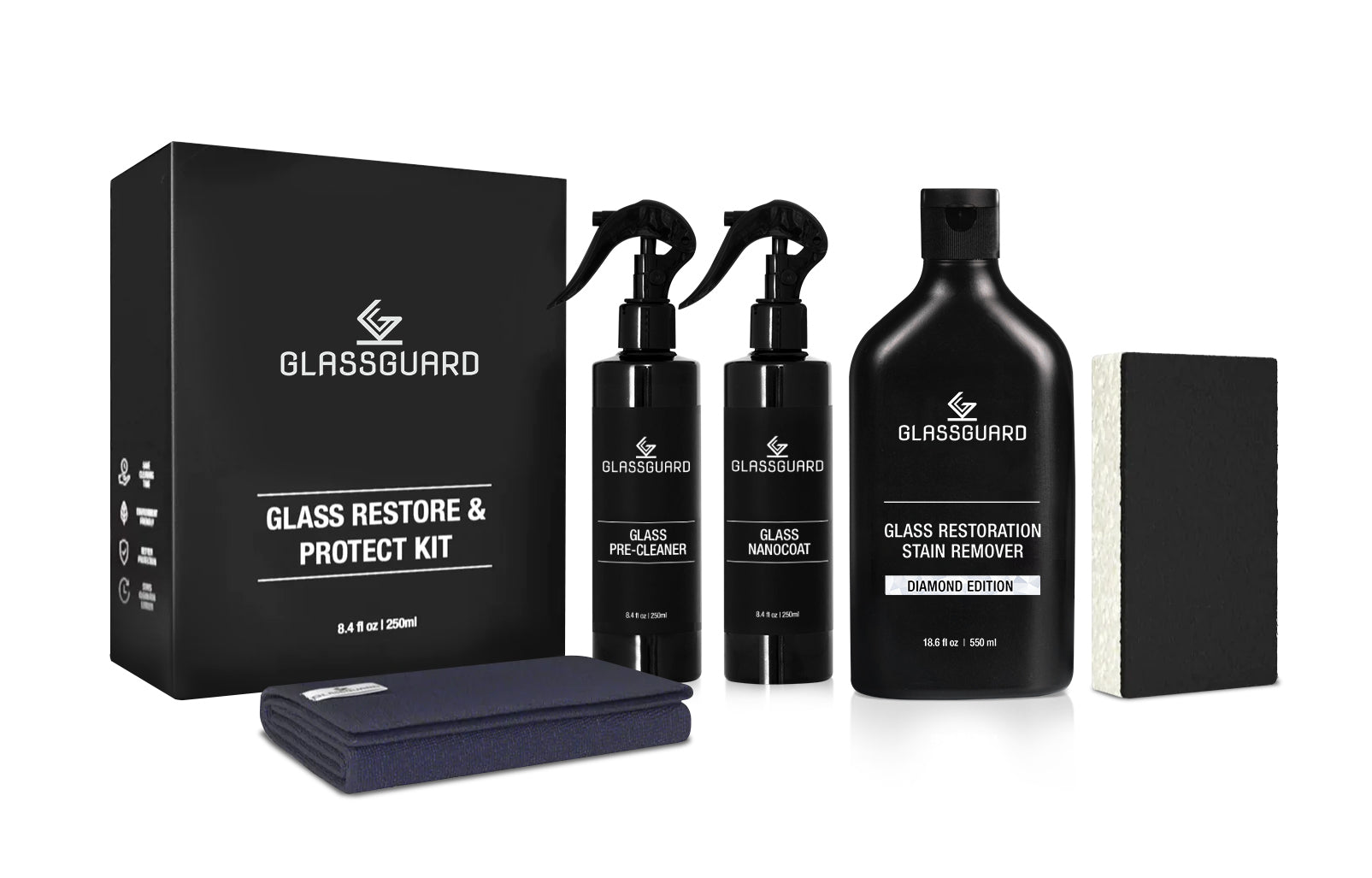 GLASSGUARD® Glass Restore & Protect Bundle