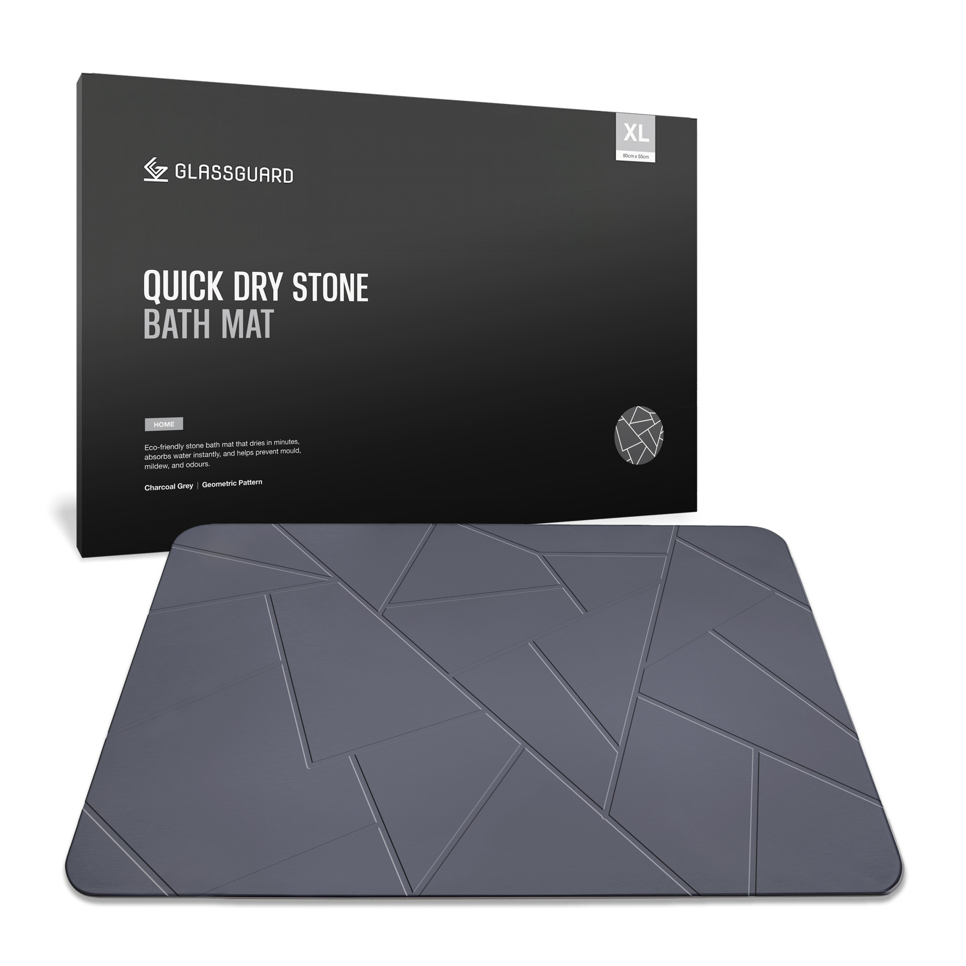 GLASSGUARD® Quick Dry Stone Bath Mat image