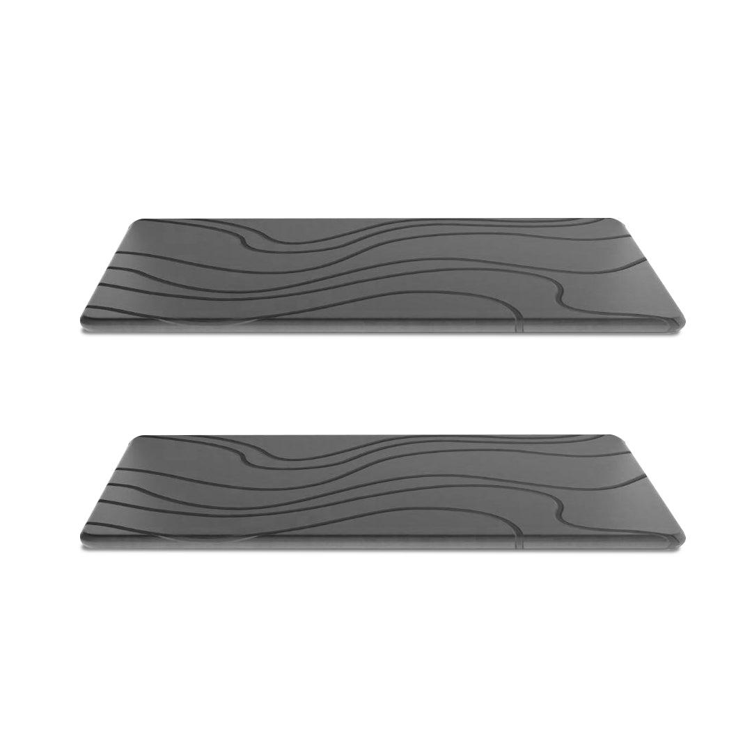 GLASSGUARD® Quick Dry Stone Bath Mat Double Bundle