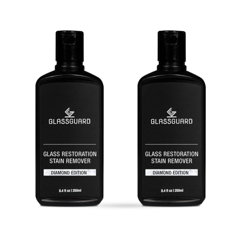 GLASSGUARD® Glass Restoration Stain Remover Diamond Edition x 2 image