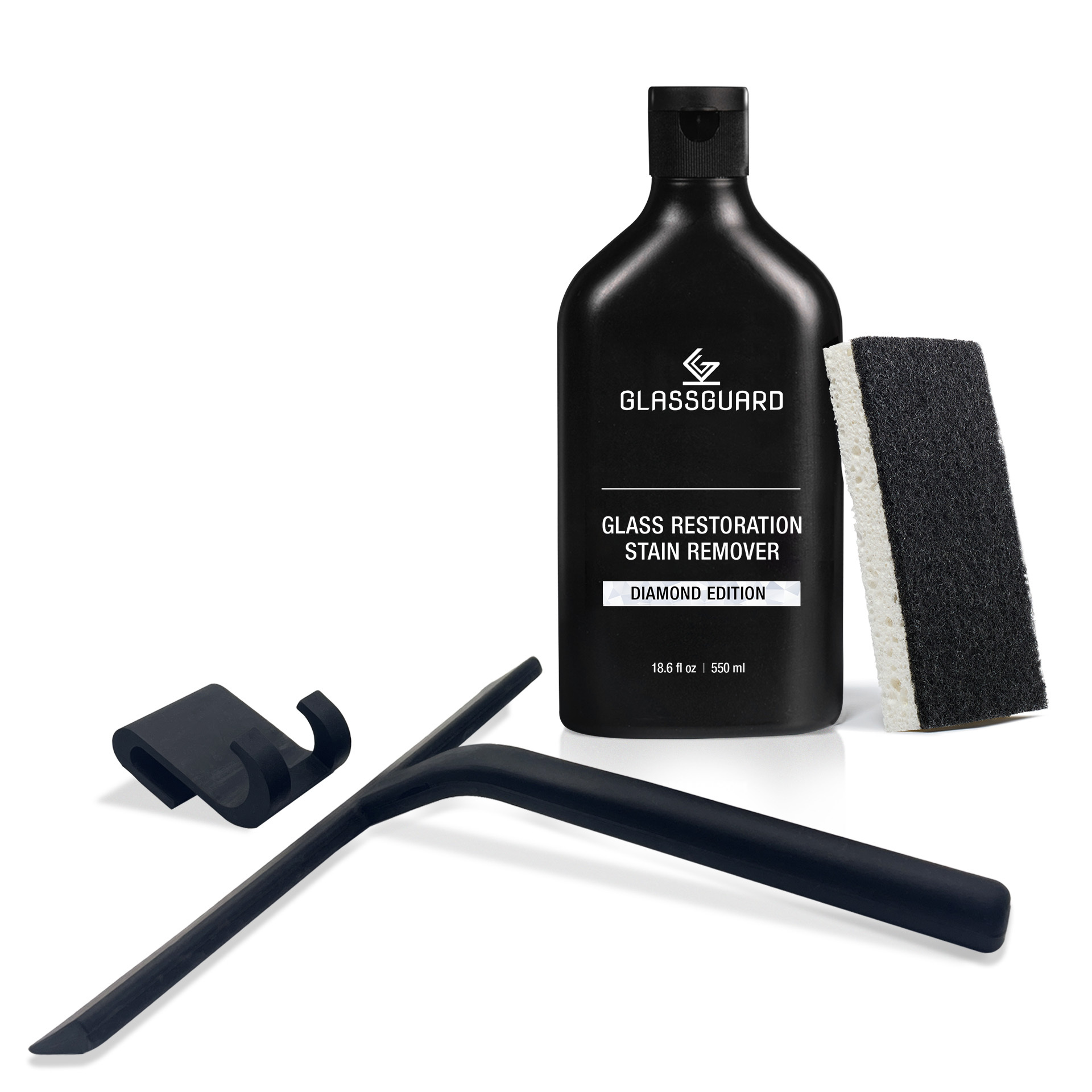 GLASSGUARD® Glass Stain Remover + Squeegee Bundle image