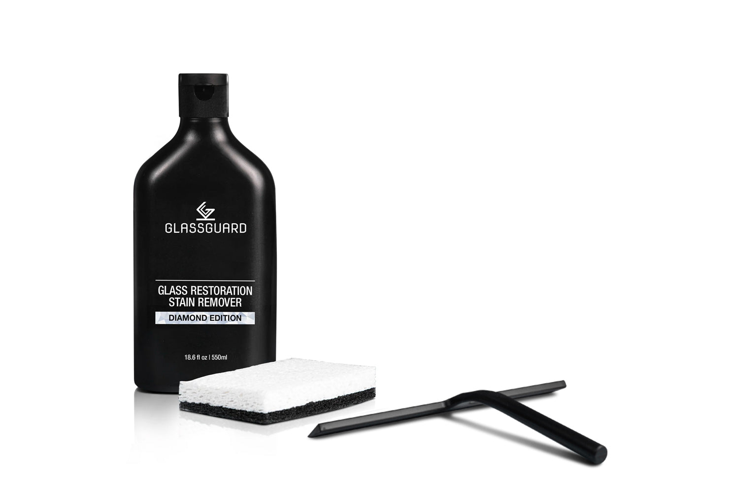 GLASSGUARD® Glass Stain Remover + Squeegee Bundle