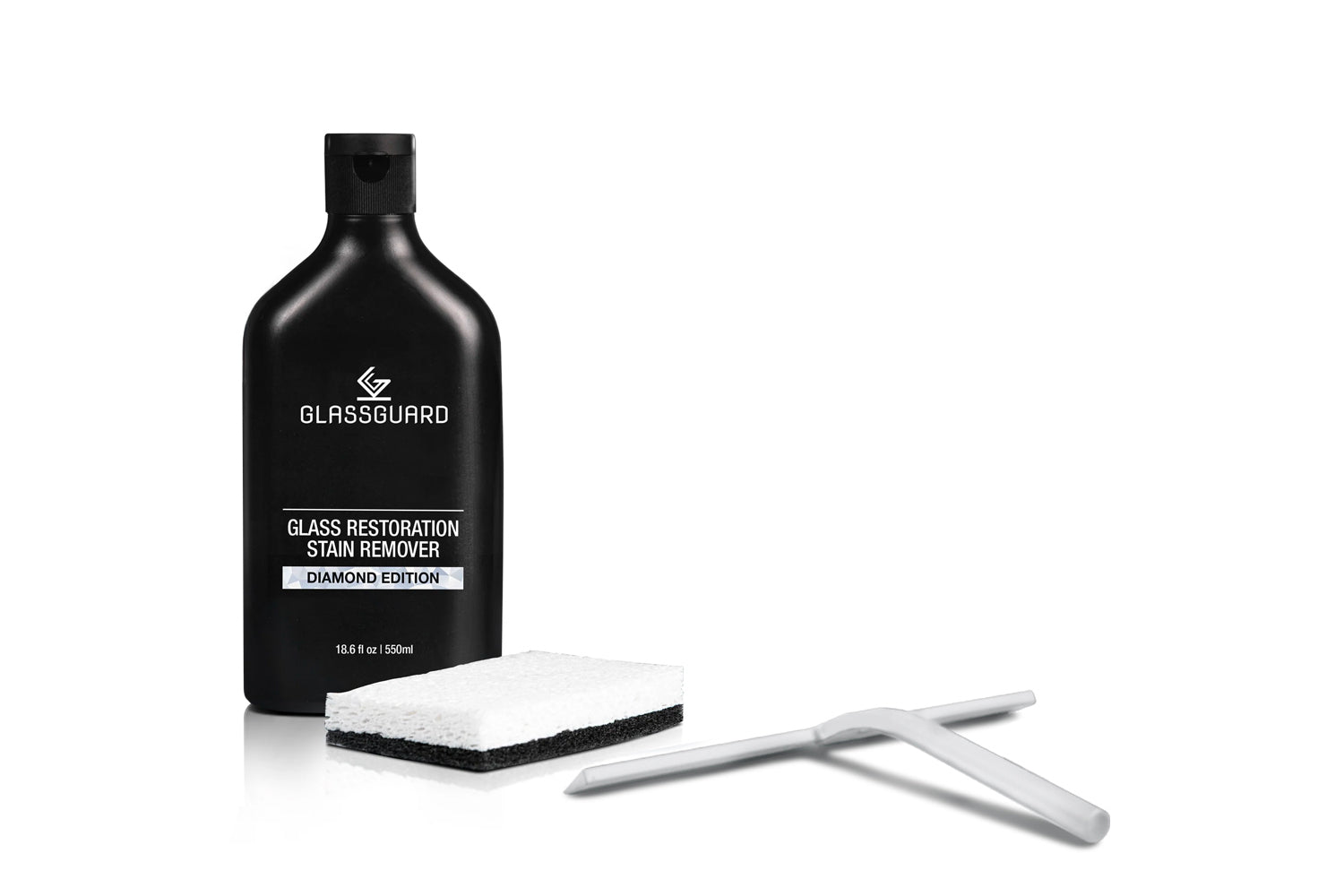 GLASSGUARD® Glass Stain Remover + Squeegee Bundle