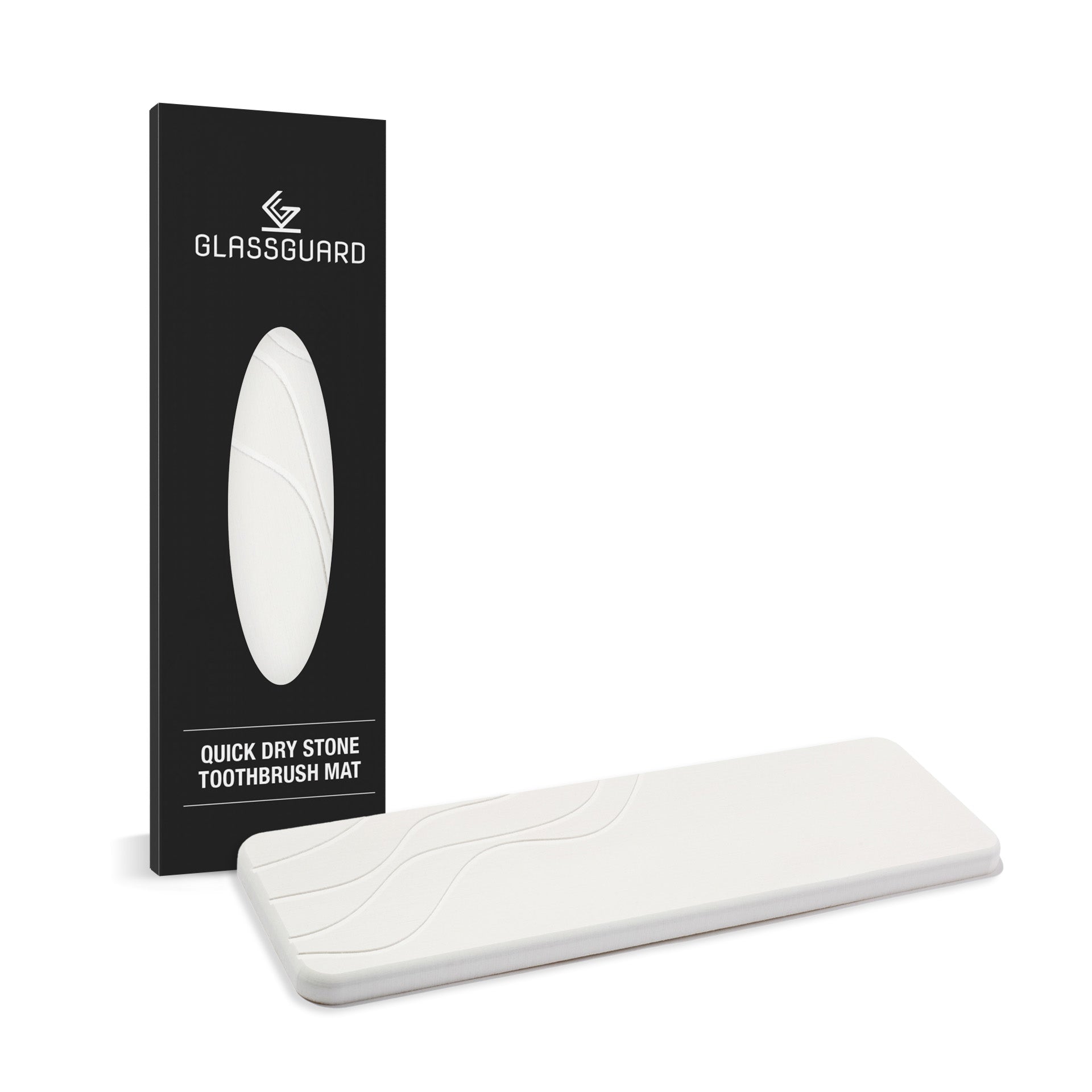 Quick Dry Stone Toothbrush Mat