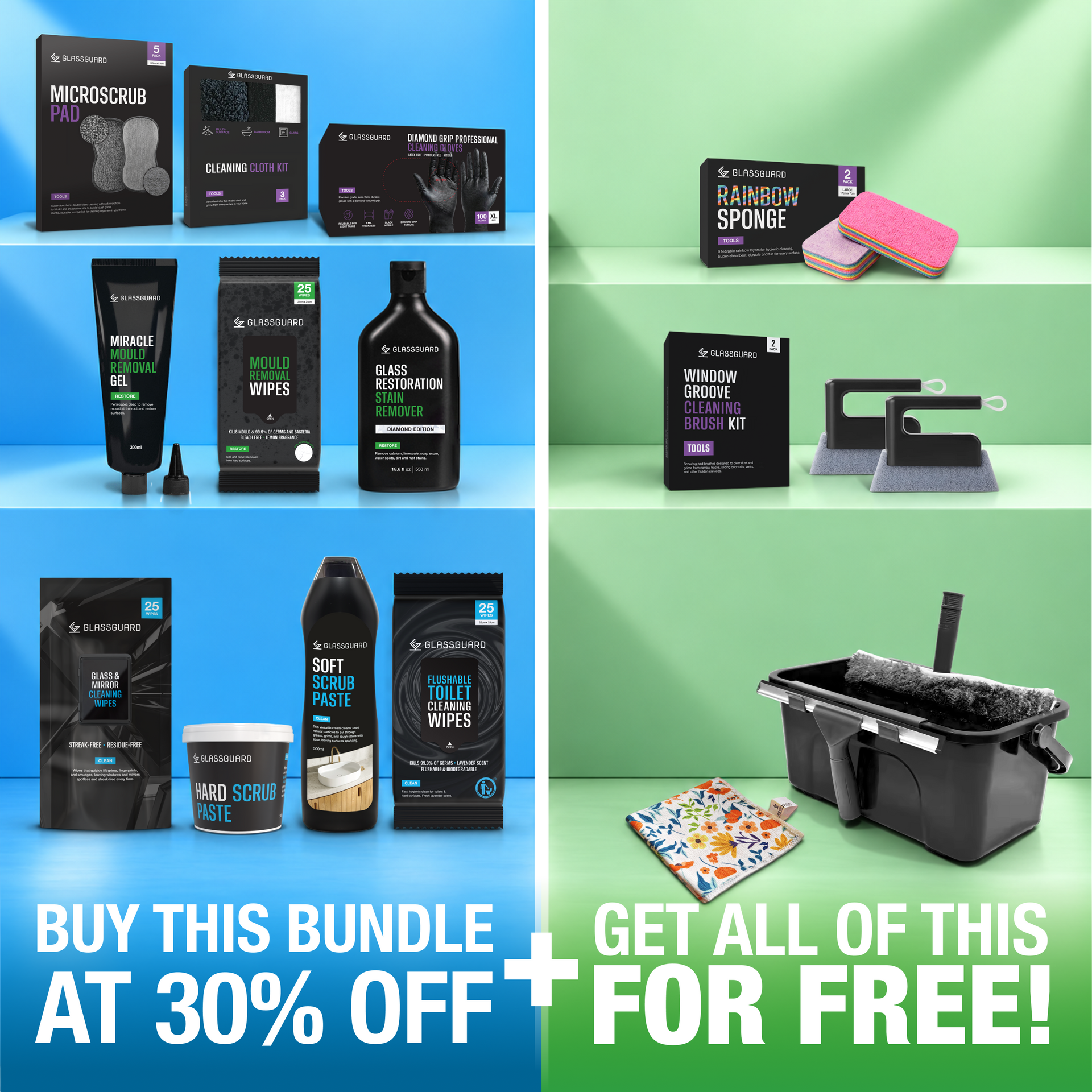 GLASSGUARD® Spring Deep Cleaning Bundle