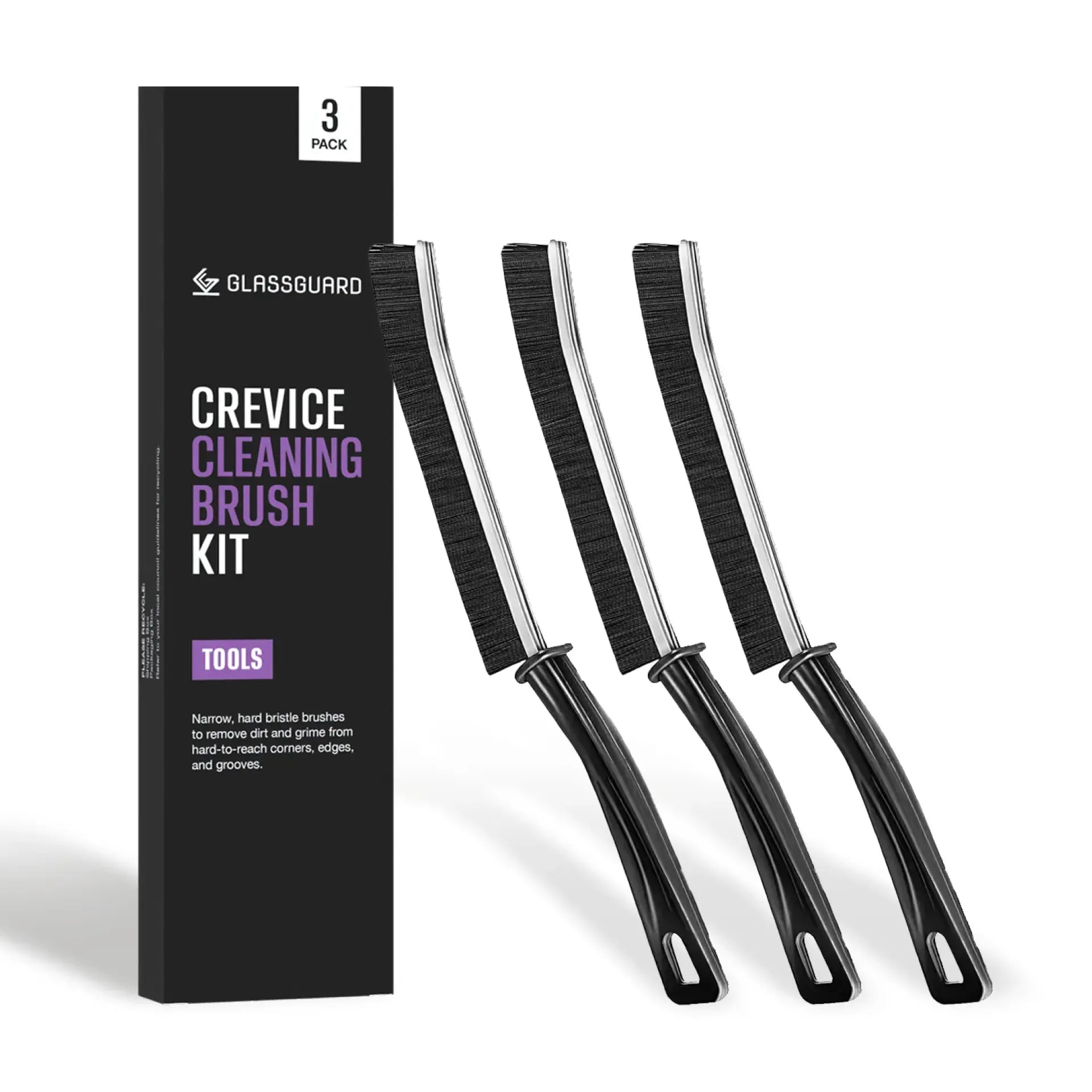 GLASSGUARD® Crevice Cleaning Brush Kit