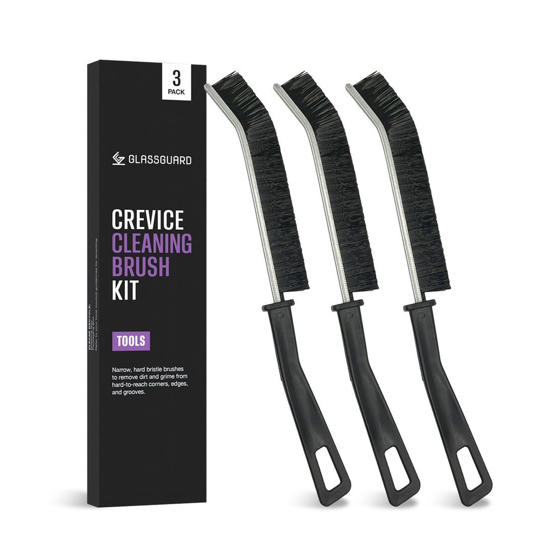 Crevice Cleaning Brush 3 Pack