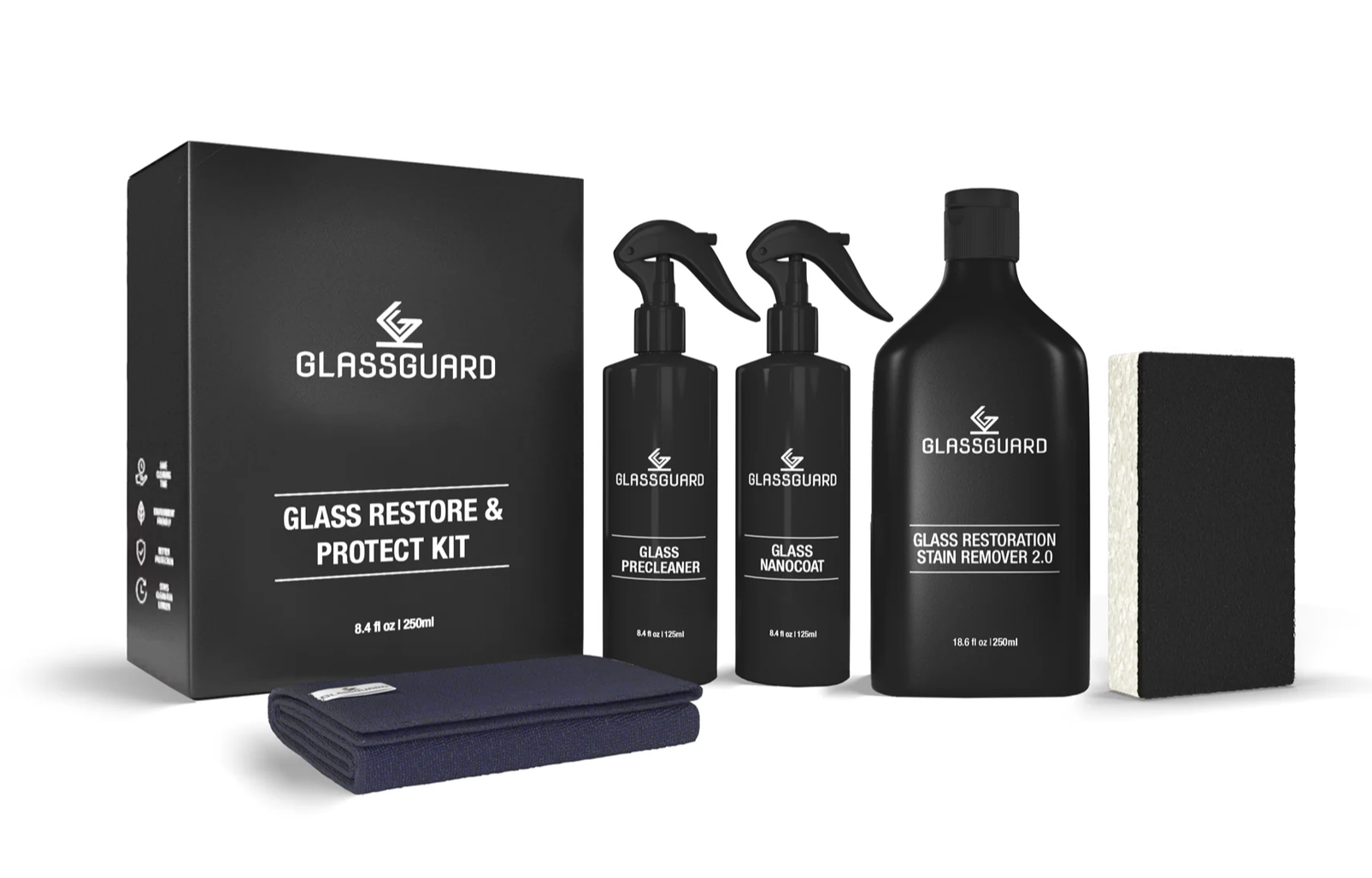 GLASSGUARD™ Glass Restore & Protect Bundle