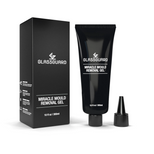 GLASSGUARD Miracle Mould Removal Gel tackling mould on tiles, grout, glass, silicone, and more. Penetrates deep to remove mould at the root and prevent regrowth.